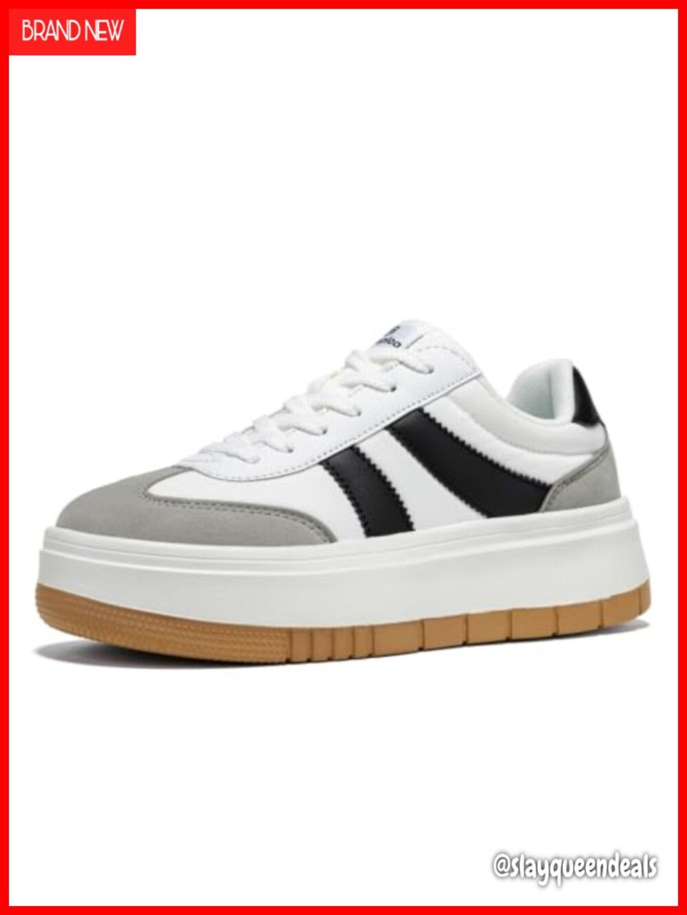 BAASPLOA Women's Platform Fashion Sneakers Chunky Tennis Shoes
